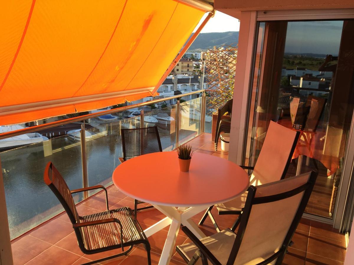 Vue Panoramique Sur La Mediterrannee, Appartement Sur Canal & Proche Plage Roses Exterior photo