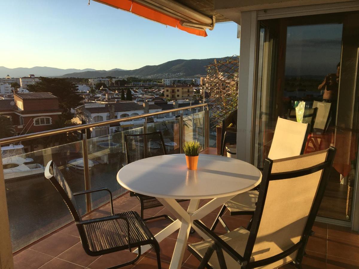 Vue Panoramique Sur La Mediterrannee, Appartement Sur Canal & Proche Plage Roses Exterior photo