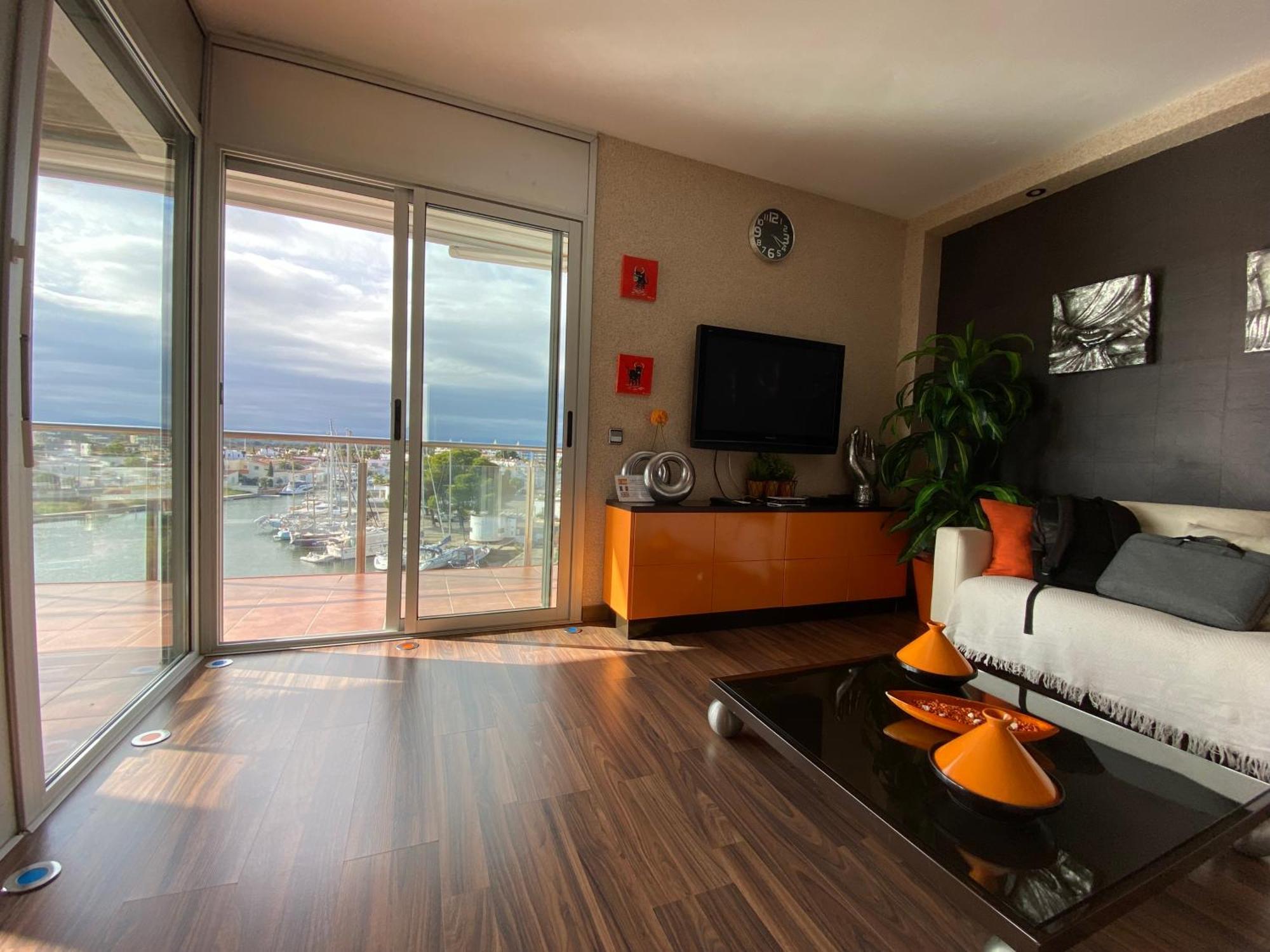 Vue Panoramique Sur La Mediterrannee, Appartement Sur Canal & Proche Plage Roses Exterior photo