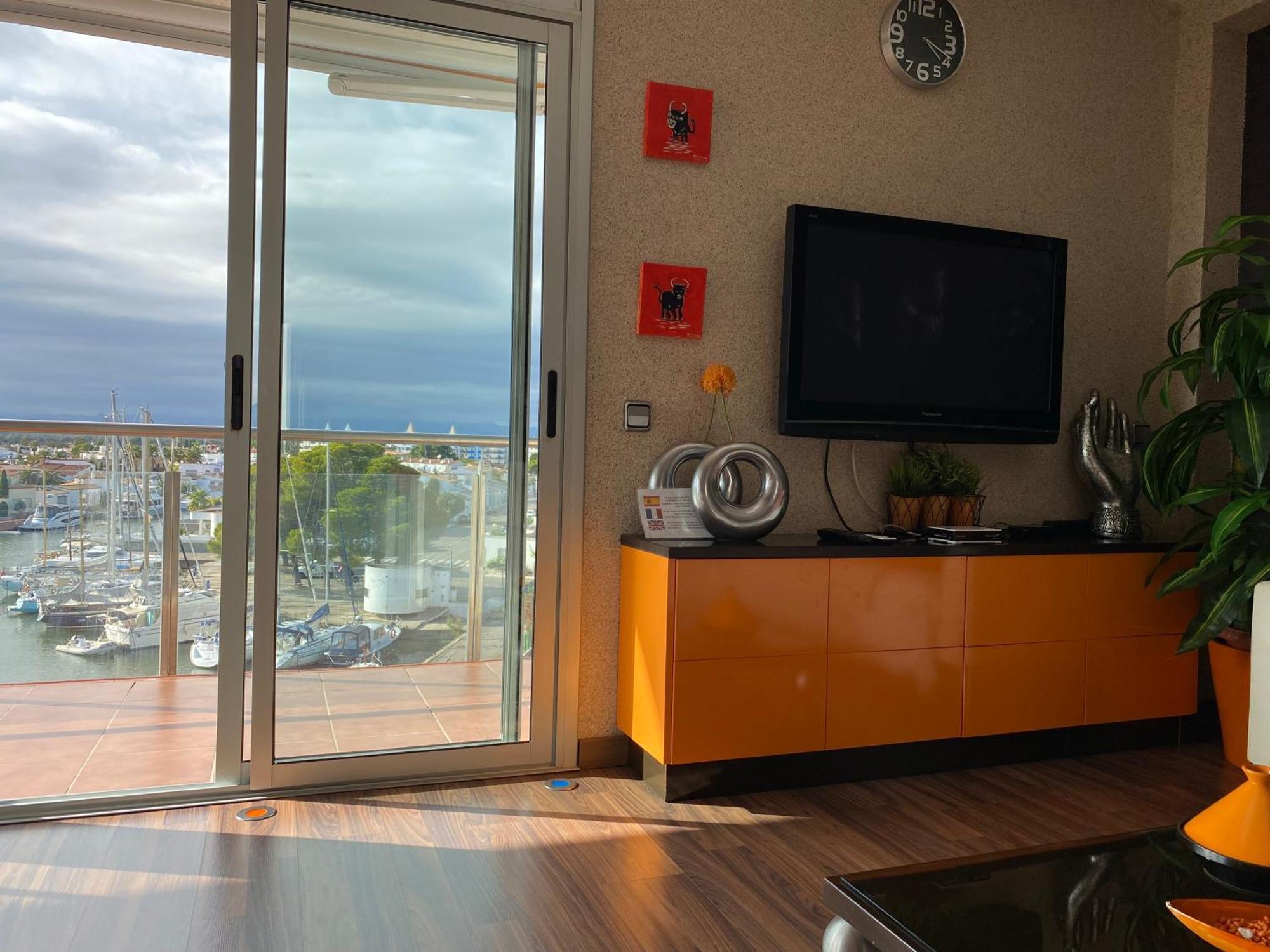 Vue Panoramique Sur La Mediterrannee, Appartement Sur Canal & Proche Plage Roses Exterior photo
